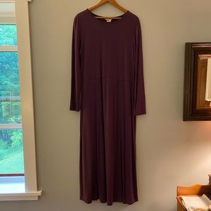 Plum Maxi Dress Size Medium